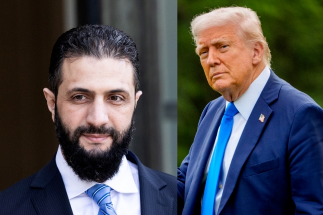 <strong>ترامب والشرع</strong>