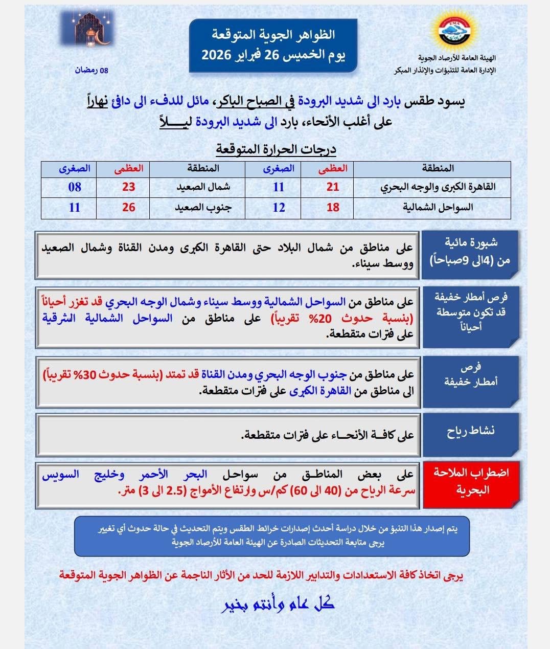 الطقس