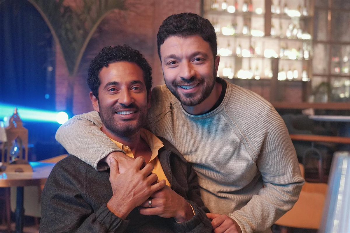 <strong>المخرج أحمد خالد موسى وعمرو سعد</strong>