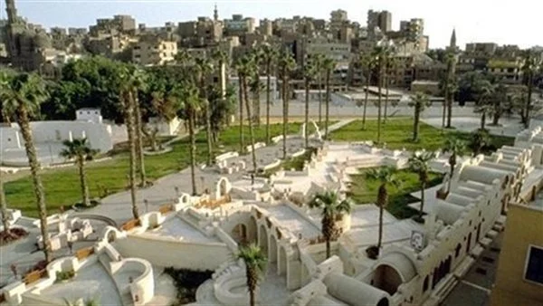 جانب من الحديقة