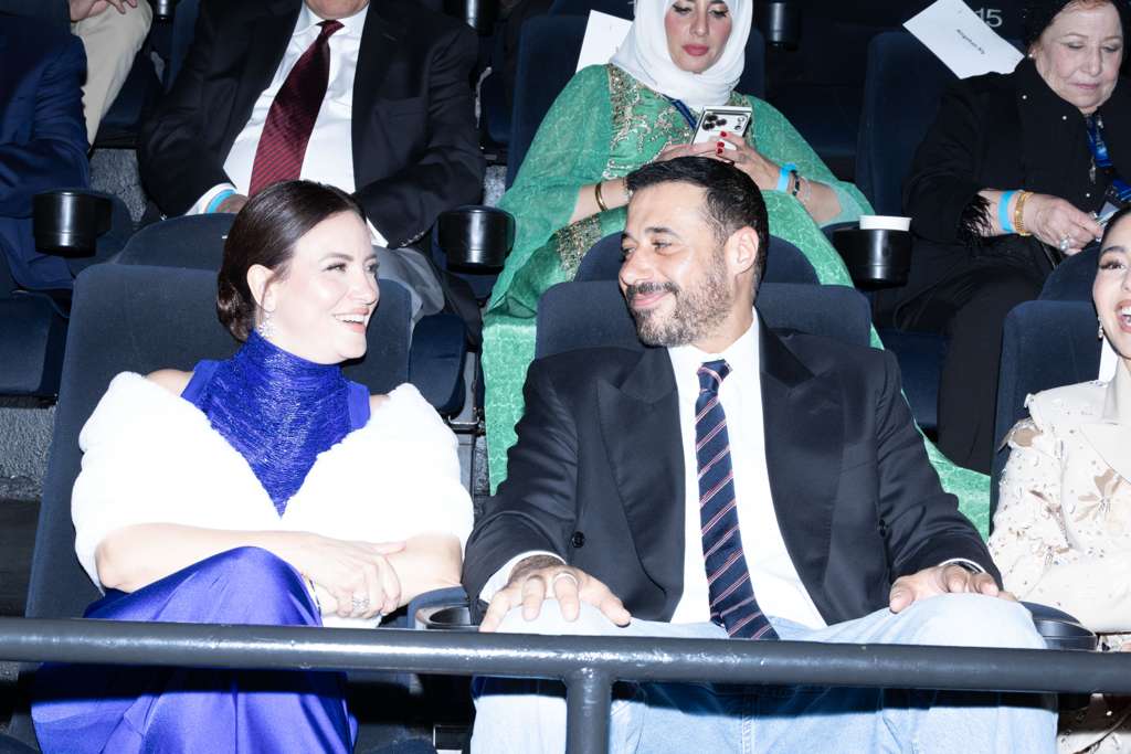 <strong>أحمد السعدني وريهام عبد الغفور</strong>