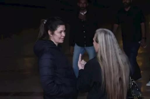 <strong>عزاء والد الفنانة منة شلبي</strong>