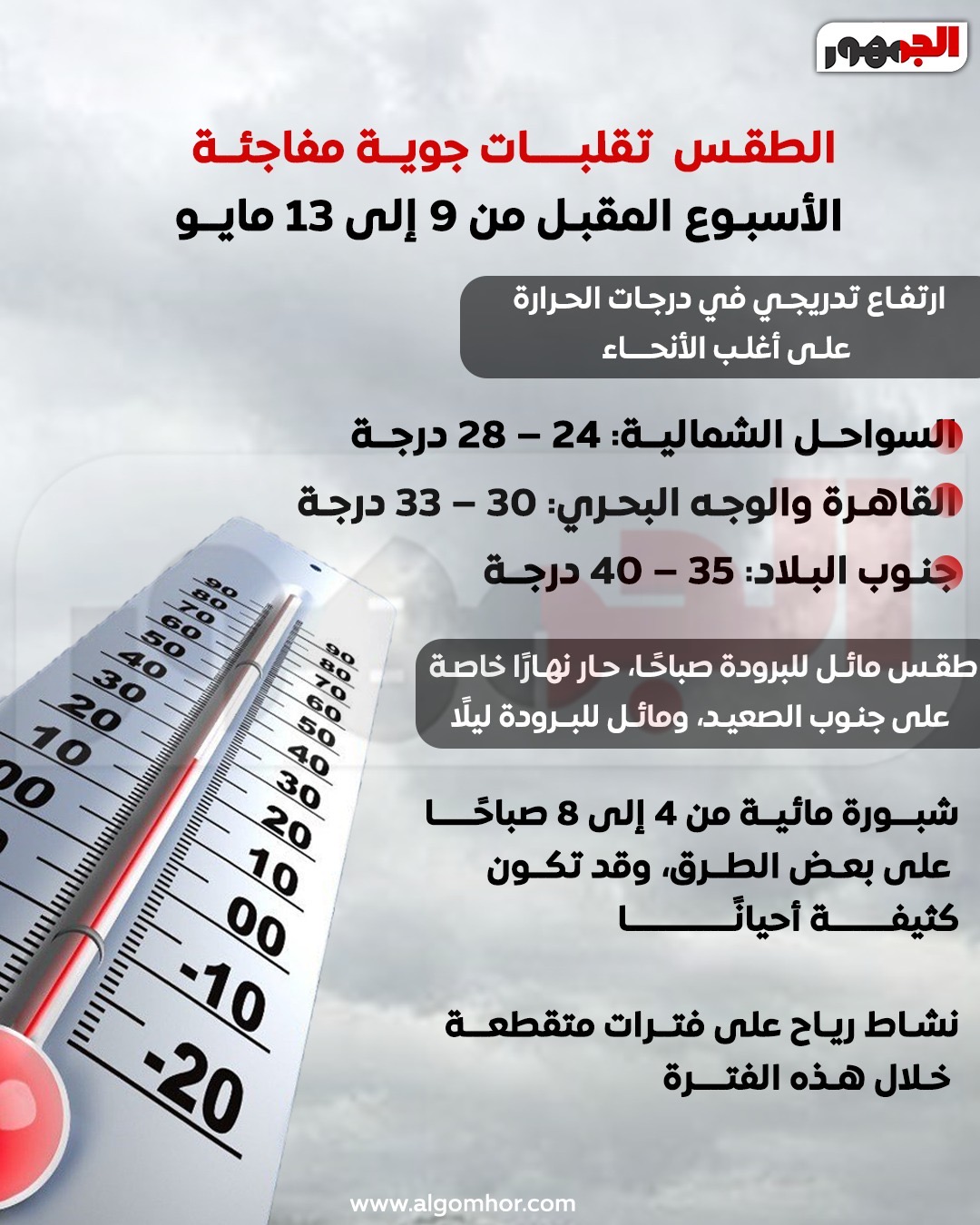 <strong>الطقس </strong>