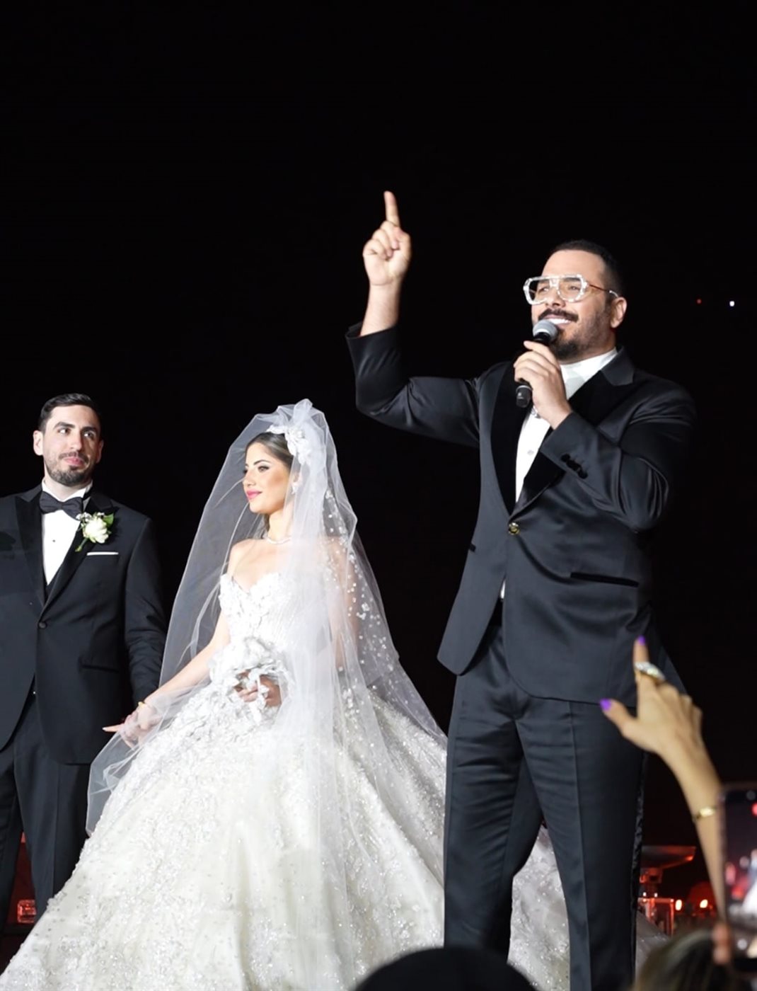 <strong>حفل زفاف ابنة رجل الأعمال باسل سماقية</strong>
