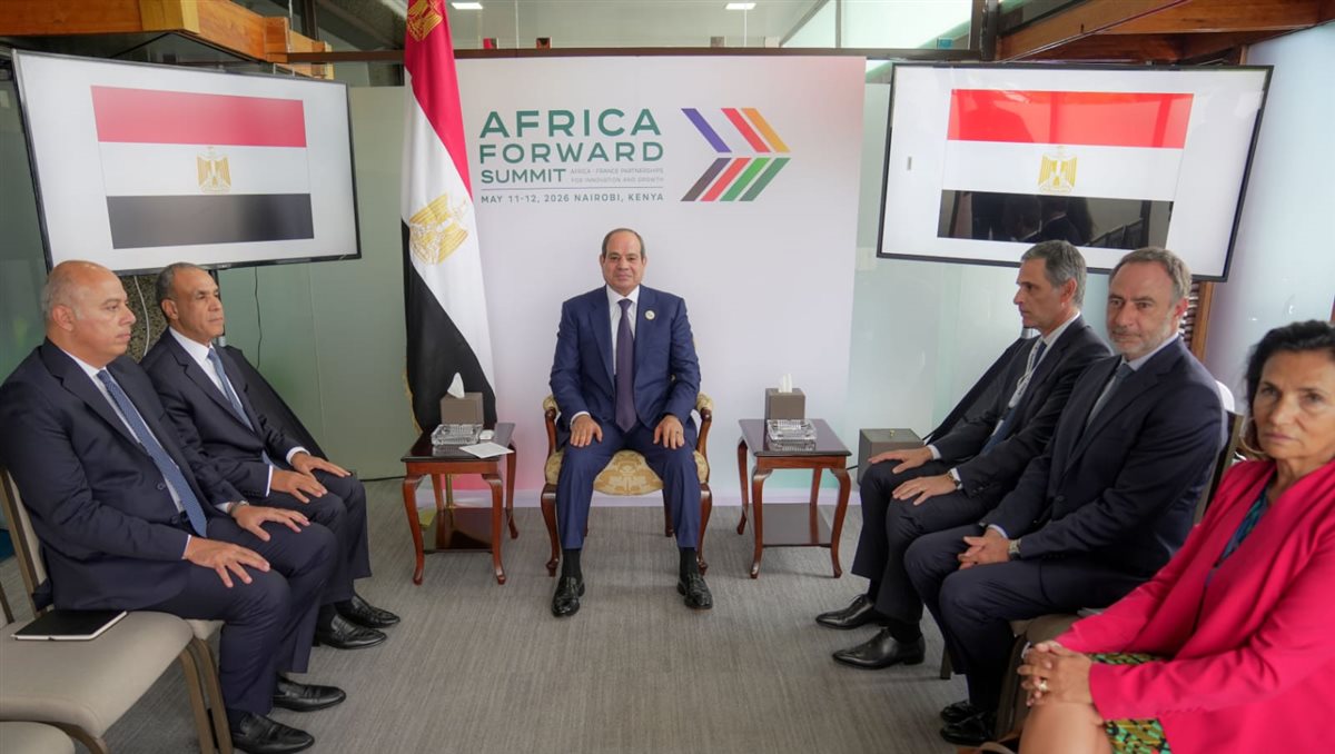 لقاءات الرئيس السيسي علي هامش القمة