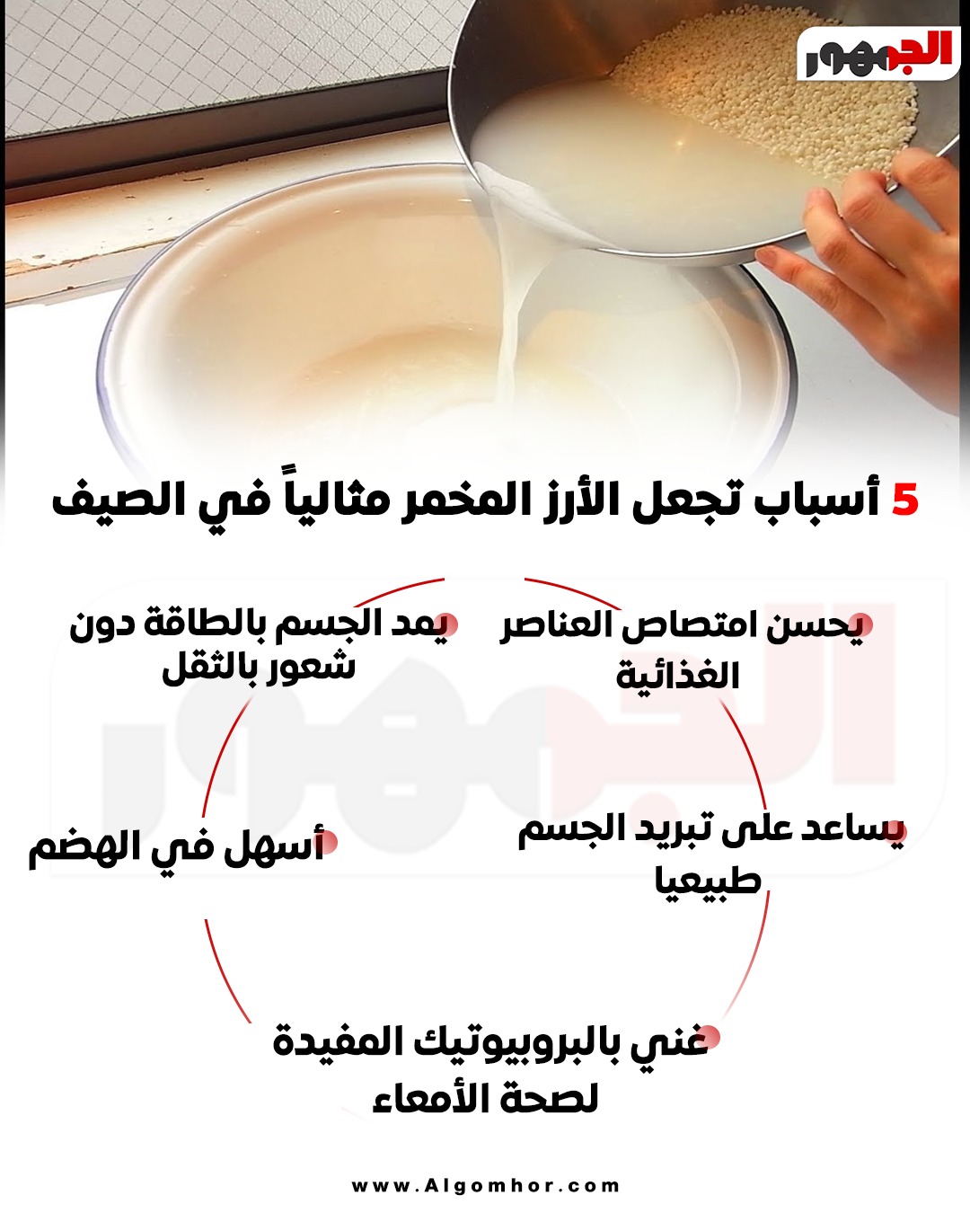 <strong>الأرز المخمر </strong>