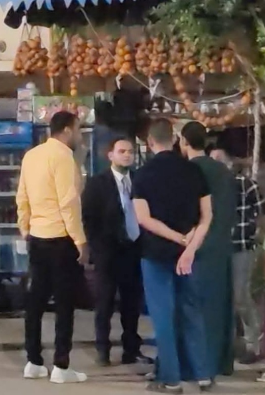 النيابة في موقع الحادث