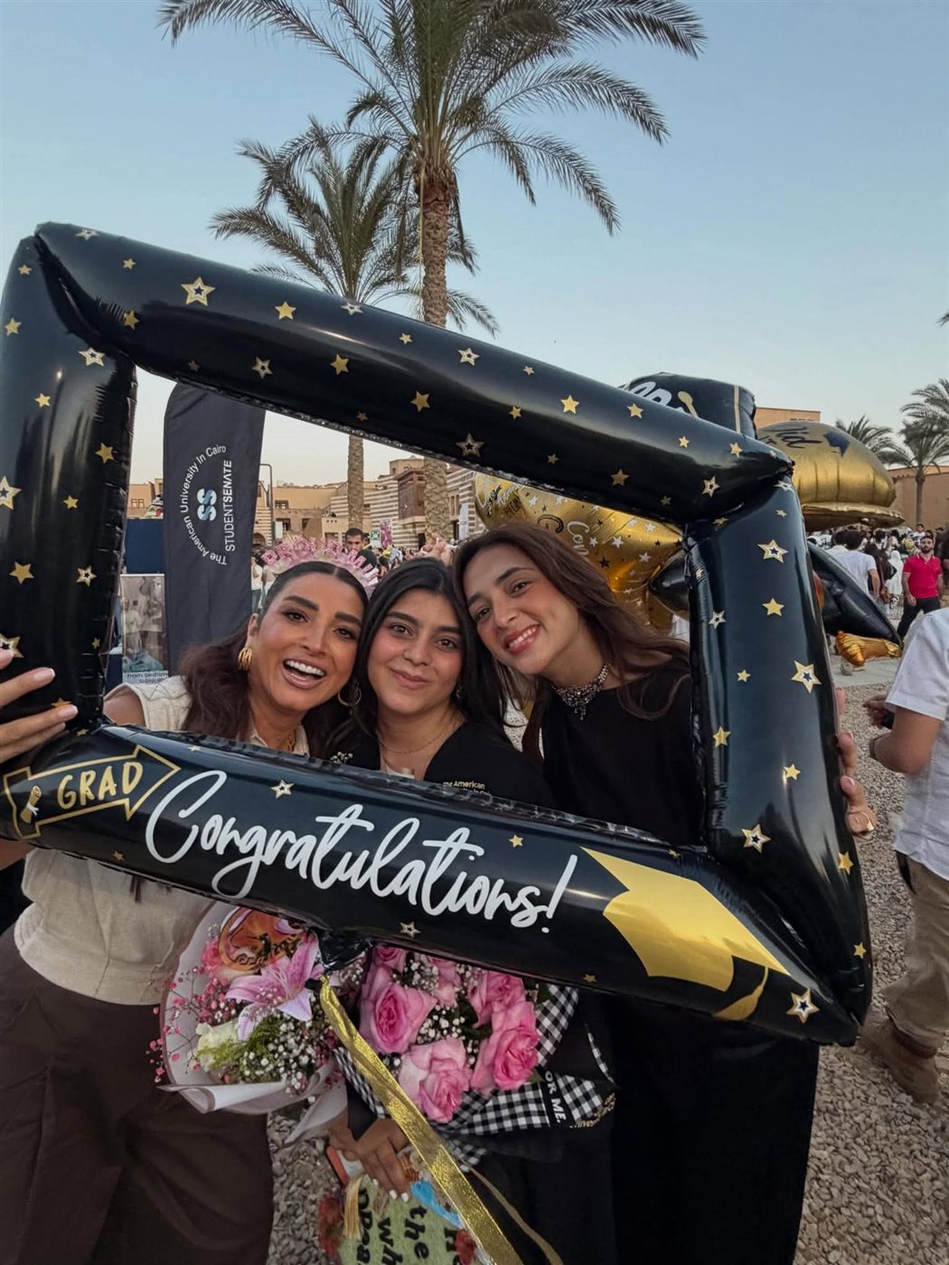<strong>روجينا تحتفل بتخرج ابنتها</strong>