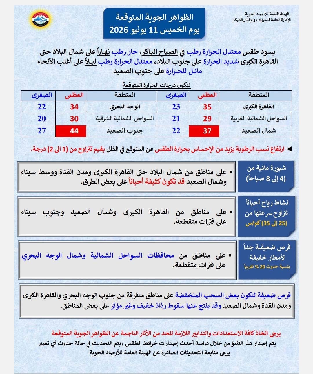 الطقس&nbsp;