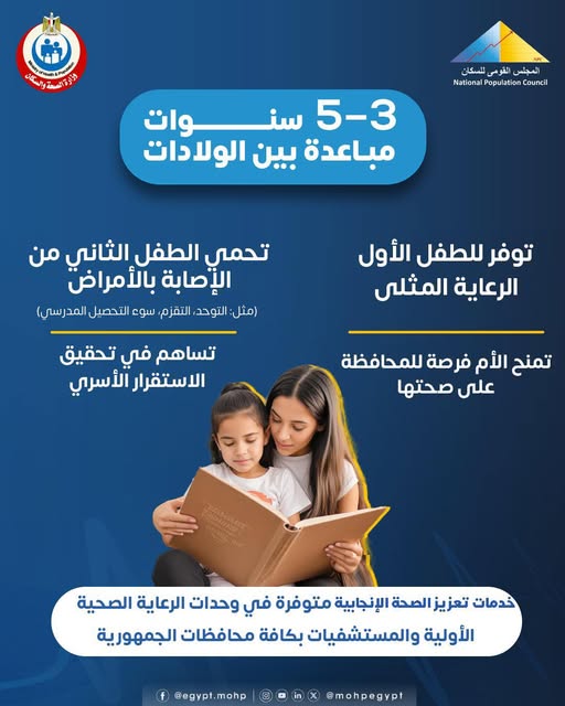 <strong> المباعدة الصحية بين الولادات</strong>