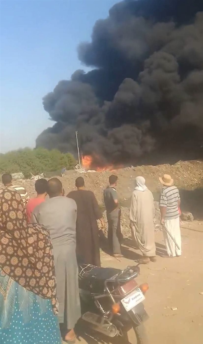 لقطات من الحريق&nbsp;