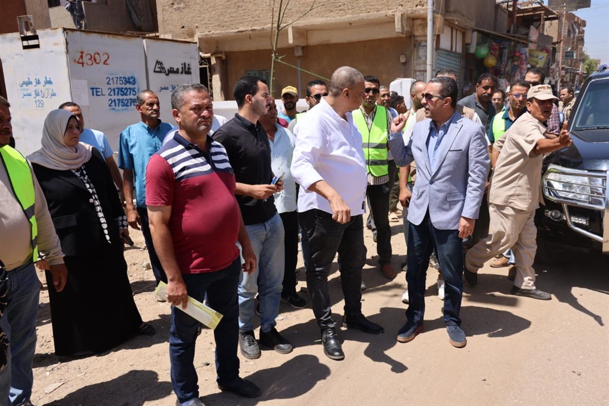 صور من الجولة التفقدية بأشمون