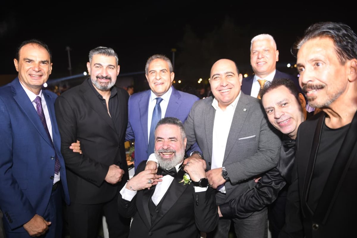 <strong>حفل زفاف ابنه صبحي خليل</strong>