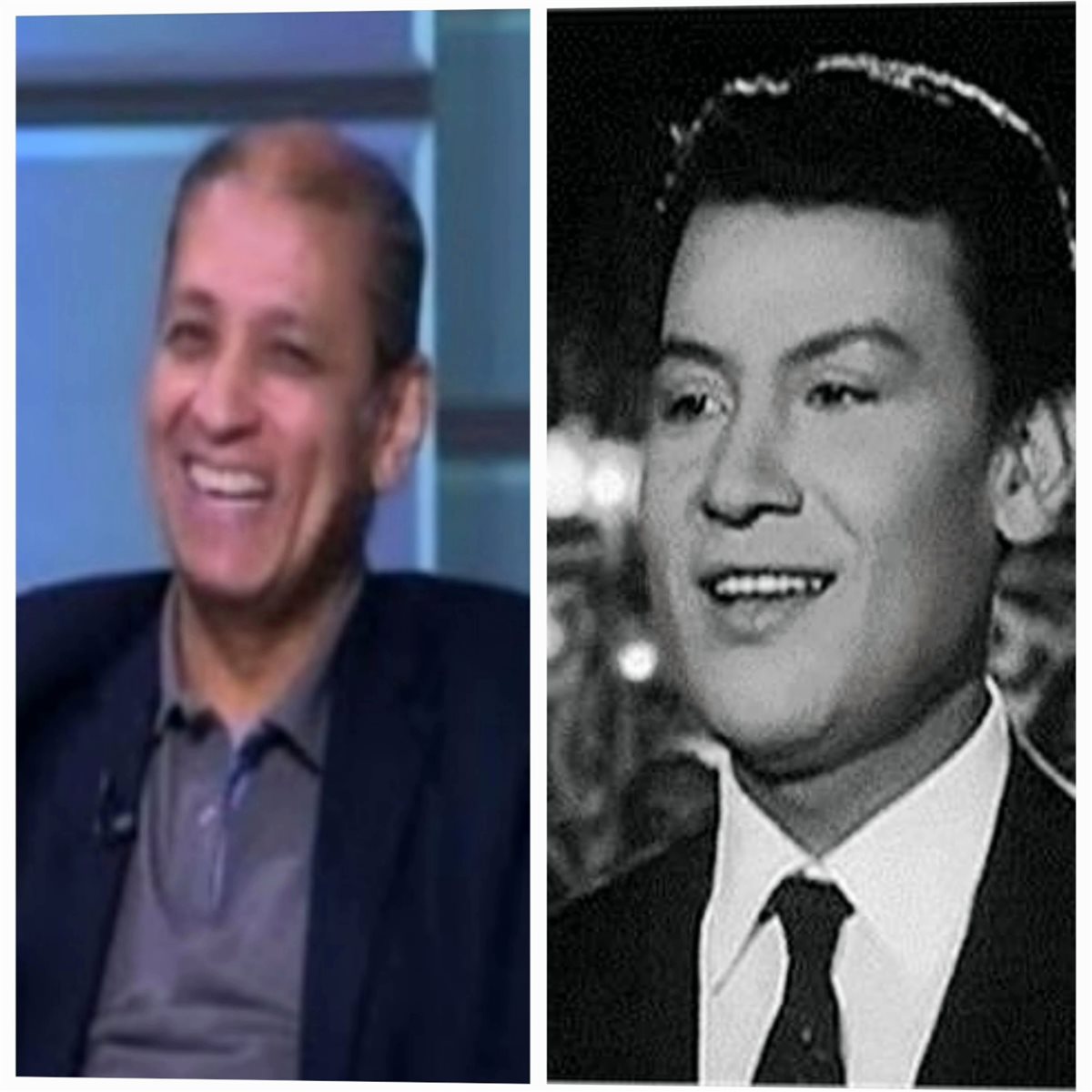 الفنان محمد رشدى ونجله طارق