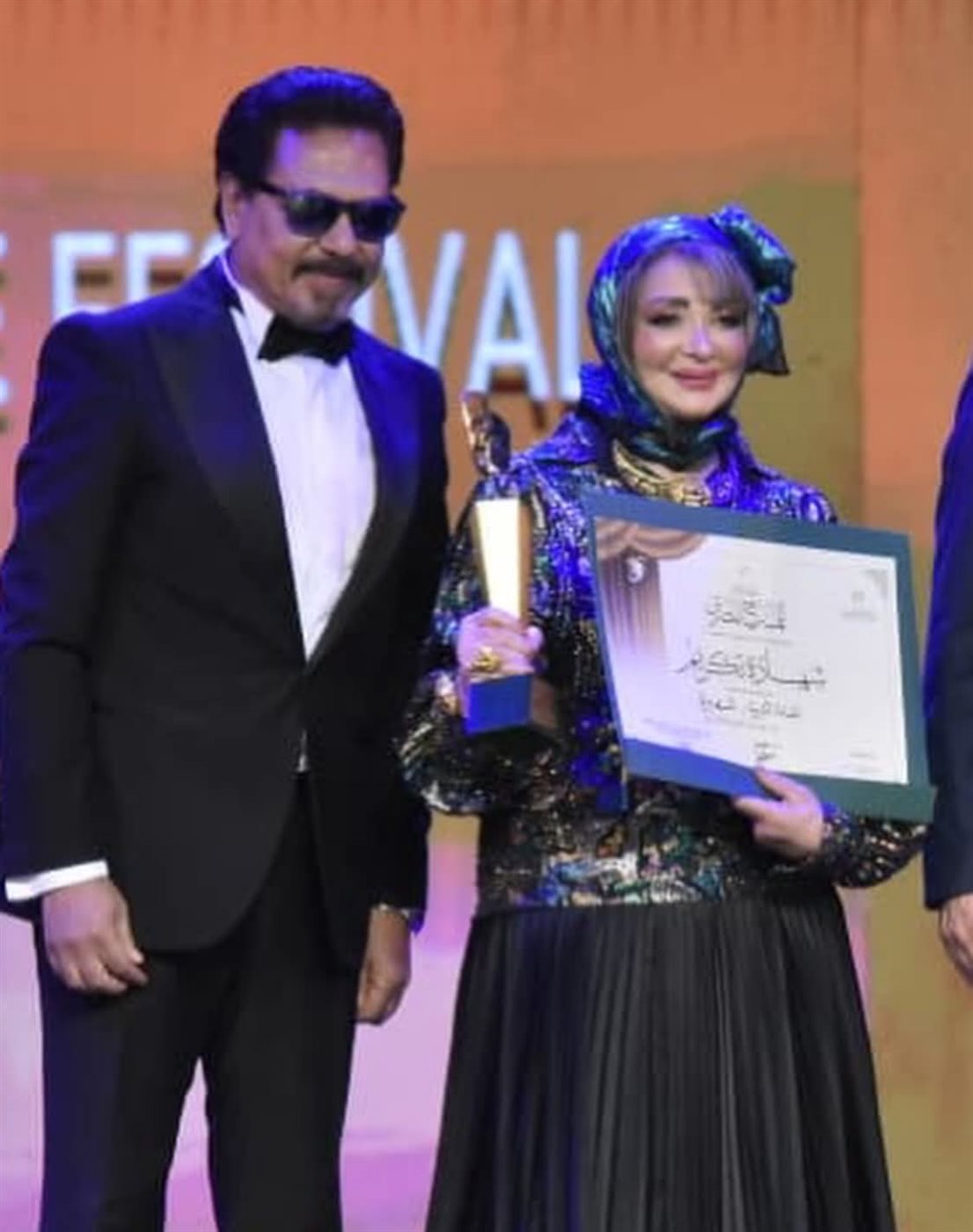 <strong>شهيرة ومحمد رياض</strong>