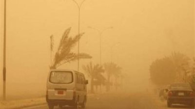 «الأرصاد»: طقس شديد الحرارة نهاراً ونشاط للرياح المثيرة للرمال