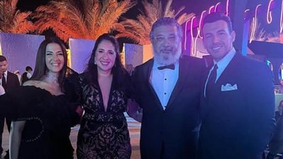 «كلاكيت تاني مرة».. ابن ماجد الكدواني يحتفل بزفافه في الجونة