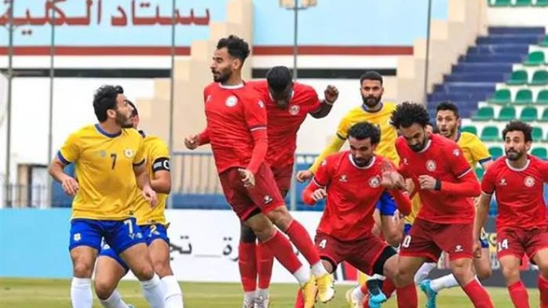 لقطة من المباراة السابقة