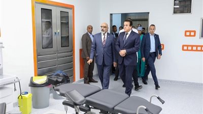 «عبدالغفار » يتفقد التشغيل التجريبي بمستشفى التأمين الصحي بالعاصمة الإدارية