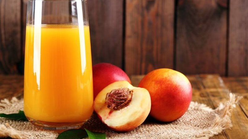عصير خوخ ومشمش
