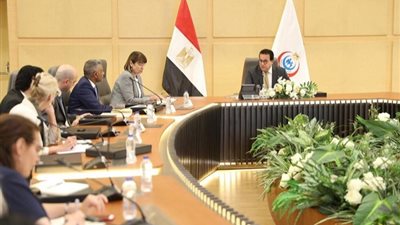 وزير الصحة يستقبل منسق الأمم المتحدة لبحث معدلات النمو السكاني