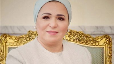 السيدة انتصار السيسى تهنئ الشعب المصرى بذكرى ثورة 30 يونيو
