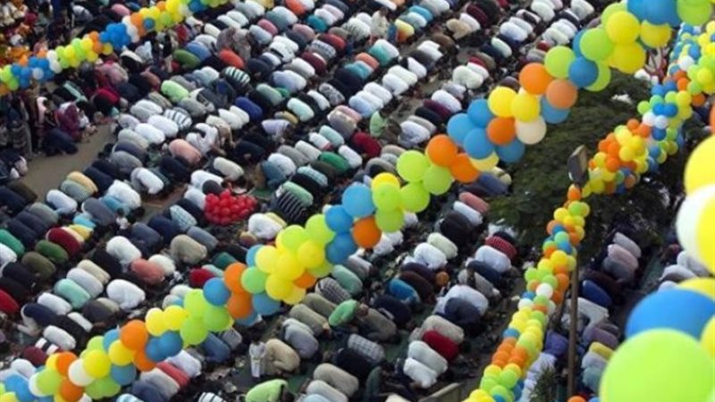 صلاة العيد في الساحات