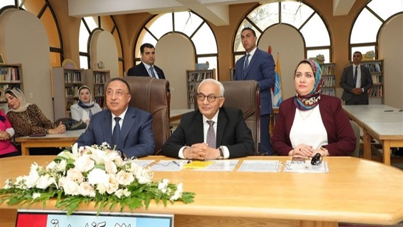 جانب من الزيارة