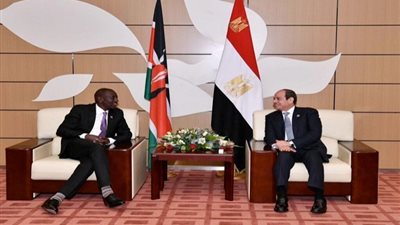 الرئيس السيسي يؤكد تميز العلاقات الثنائية التي تربط مصر بشقيقتها كينيا