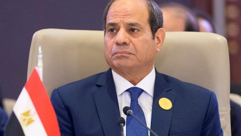 الرئيس السيسى خلال كلمته اليوم