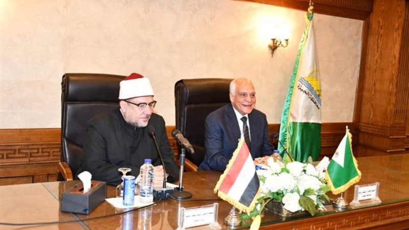 وزير الأوقاف ومحافظ الجيزة