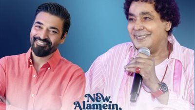 آخر استعدادات حفل منير وحميد الشاعري قبل بدئه بقليل