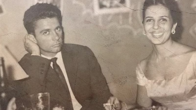 صالح سليم وزوجته زينب لطفي