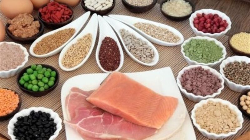 الأطعمة التي تحتوي على البروتينات