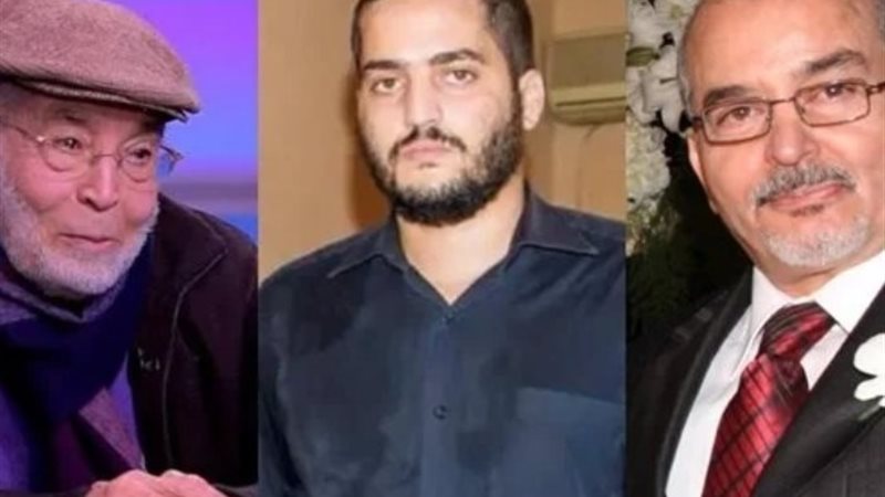 حسن يوسف وشقيقه وابنه عبدالله