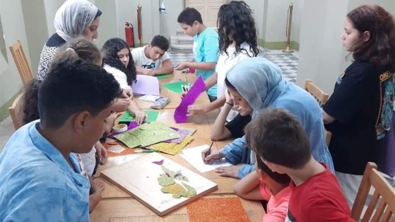 المعسكر الصيفي بقصر البارون