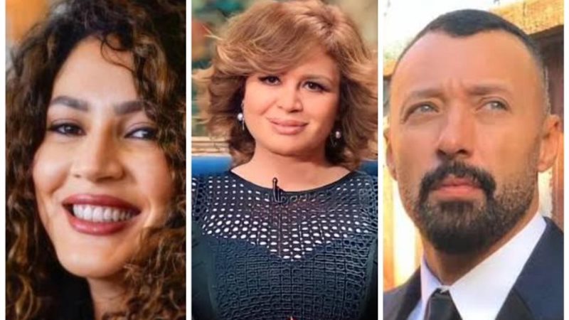 إلهام شاهين وأحمد فهمي وندى موسى
