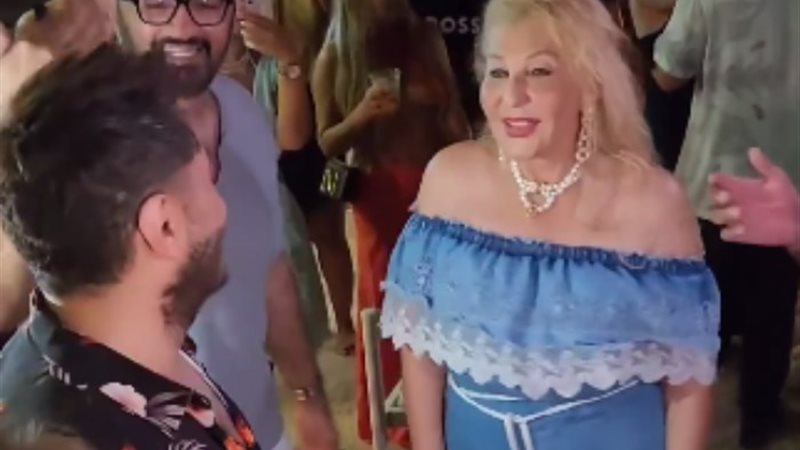 نادية الجندي وتامر حسني
