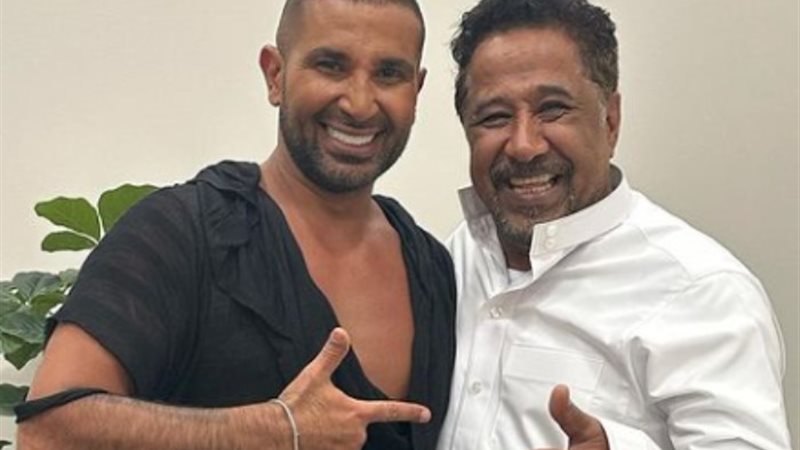 أحمد سعد والشاب خالد
