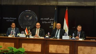 رئيس الرقابة المالية يستقبل وفد مسئولي البنك المركزي بجنوب السودان