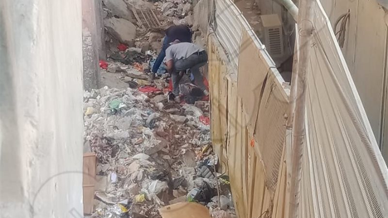 صورة انتشال جثة المتوفى