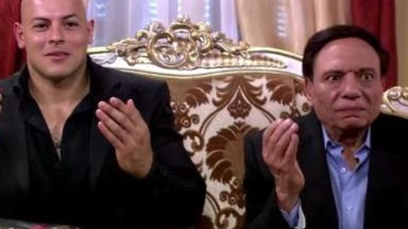 أحمد التهامي وعادل إمام