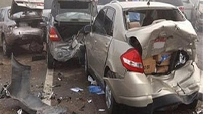 مصرع شخص وإصابة آخر إثر حادث مروري بطريق الإسكندرية الصحراوى