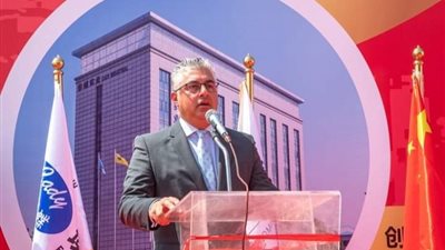 اقتصادية القناة تضع حجر الأساس لمصنع المنسوجات الصيني «cady» بالسخنة