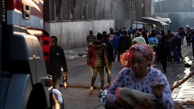 47 قتيلا و43 مصابا فى حريق كبير بجنوب إفريقيا