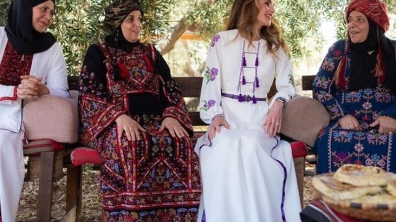 احتفال بعيد ميلاد الملكة رانيا