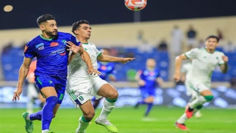 لقطة من المباراة