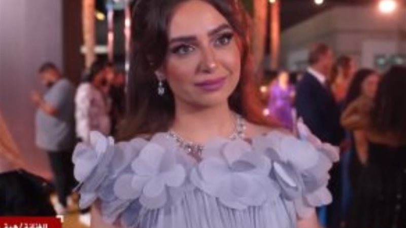 الفنانة هبه مجدي