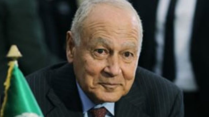 احمد أبوالغيط الأمين العام للجامعة العربية
