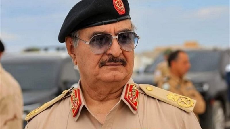 القائد العام للجيش الليبي المشير حفتر